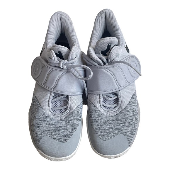Nike Mens KD Trey 5 AA7067-100 Gray Basketball Shoes Sneakers Wolf Grey Size 8 - Picture 4 of 13